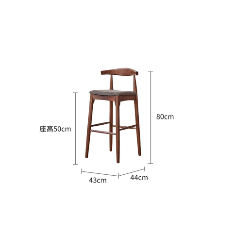 OX 牛角吧椅 - mori home