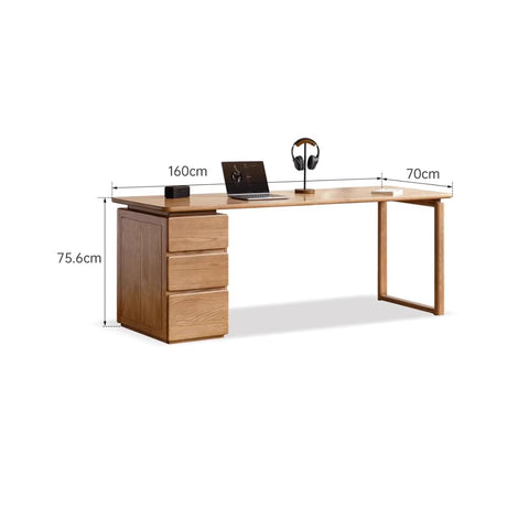 Shika Desk with drawers