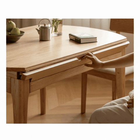 Mori Home - Rocky 可調節圓餐桌