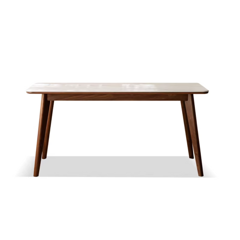<tc>Walnut Sintered Stone Dining Table</tc>