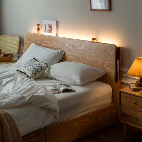 Dora LED燈連櫃桶油壓床