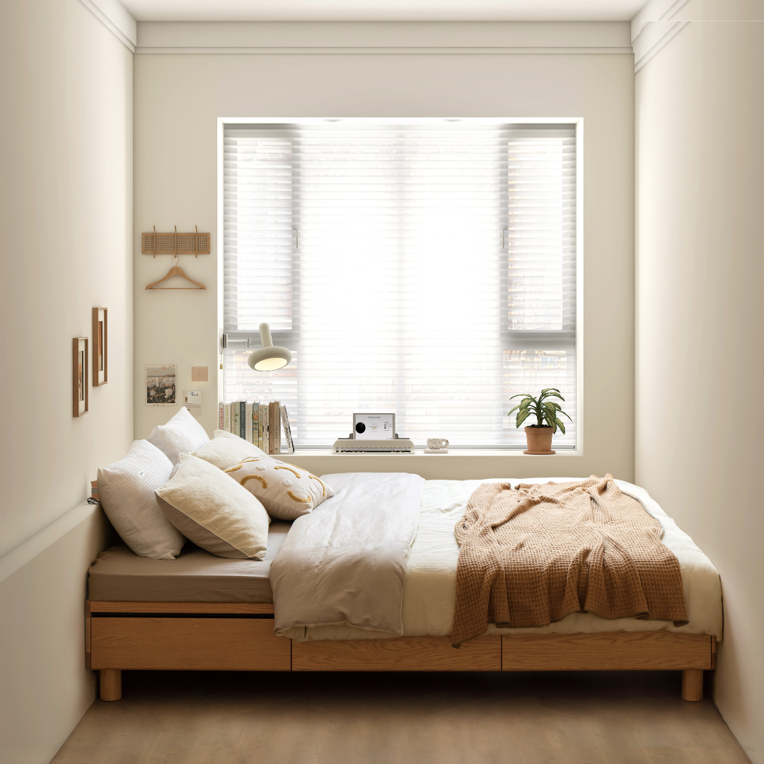 Embrace 實木床架-mori home