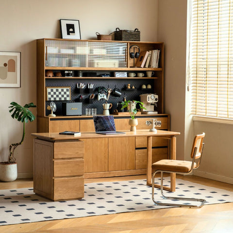 Shika Desk with drawers