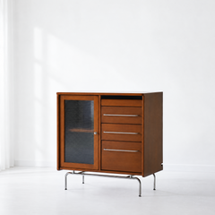 Dazzling Pegboard Side Cabinet