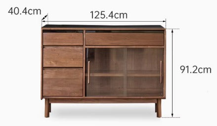 Mori Home - Oscar 黑胡桃木 餐邊櫃