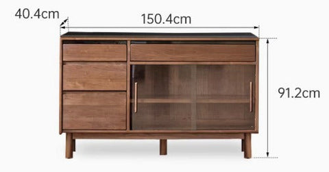 Mori Home - Oscar 黑胡桃木 餐邊櫃