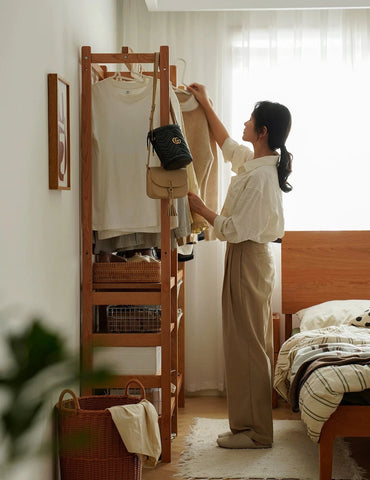 Mori Home - Vintage 連籃衣帽架