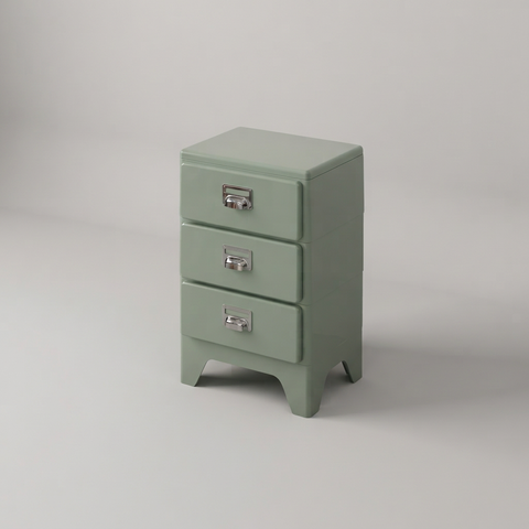 IDEAL 儲物櫃綠色單層3格 - mori home
