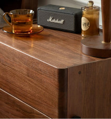 Mori Home - Walnut 兩抽屜床頭櫃