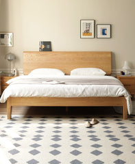 Mori Home - Seattle Oakwood 實木床架