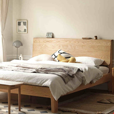 Mori Home - Seattle Oakwood 實木床架