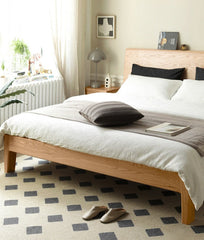Mori Home - Seattle Oakwood 實木床架