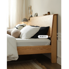Mori Home - Seattle Oakwood 實木床架