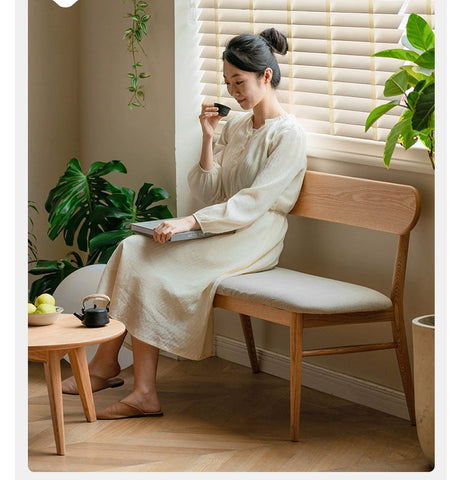 Mori Home - Berlin 有靠背軟墊長椅