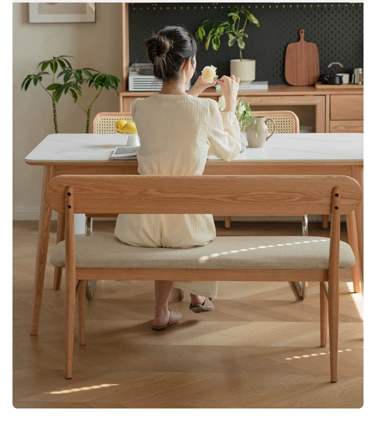 Mori Home - Berlin 有靠背軟墊長椅