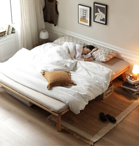 Mori Home - Simple 橡木實木床架(可訂造)