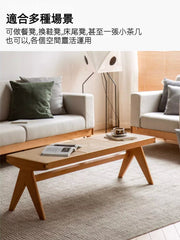 Mori Home - Chandigarh 藤編長椅