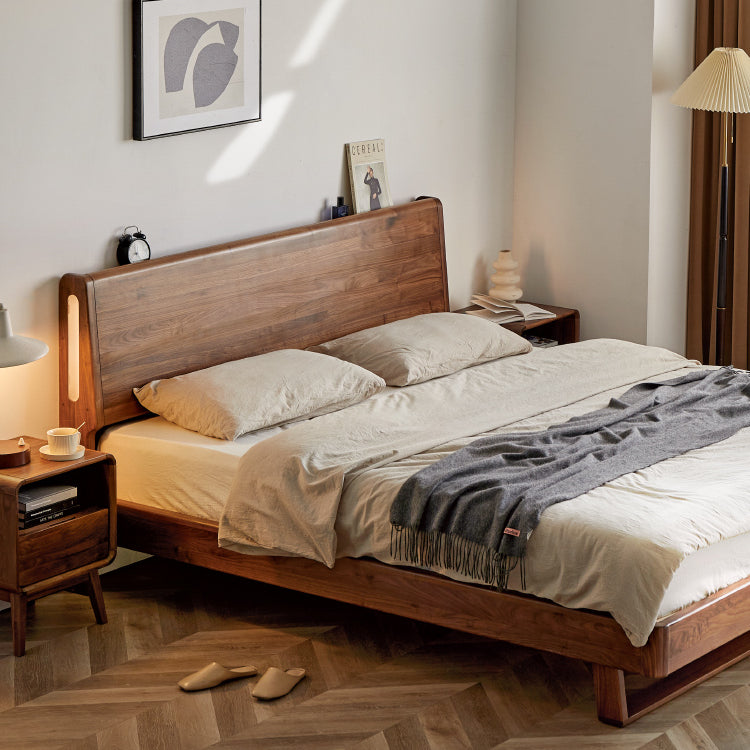 Mori Home - Degas 黑胡桃木懸浮床