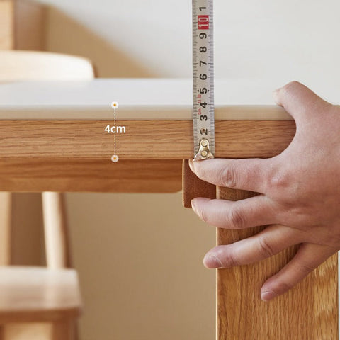 Mori Home - Hvit Stein 實木岩板餐桌