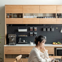 Mori Home - Nordic 組合實木餐邊櫃