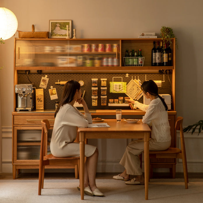 Mori Home - Kirsuber 實木組合餐邊櫃
