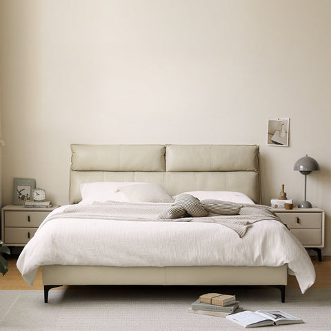 Mori Home - Isabel 真皮特大床架