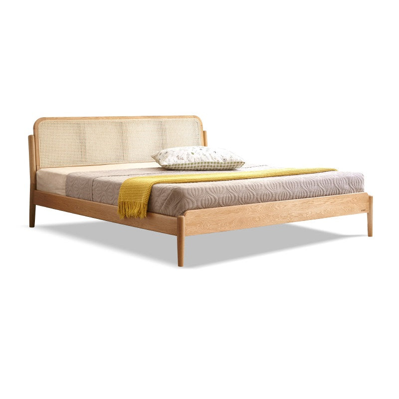 Mori Home - Rattan Weaving 實木床架