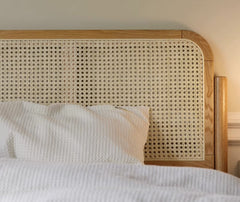 Mori Home - Rattan Weaving 實木床架