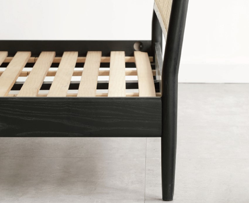 Mori Home - Rattan Weaving 實木床架