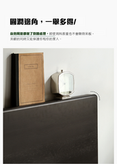 Mori Home - Smoky Dark Floating 實木床架
