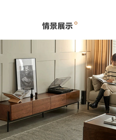 Mori Home - Aosta 胡桃木簡約電視櫃