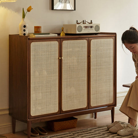 Mori Home - Wally 藤編鞋櫃