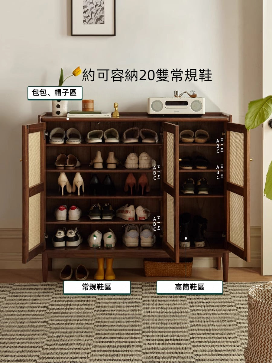 Mori Home - Wally 藤編鞋櫃