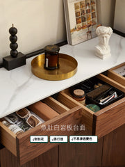 Mori Home - Walnut 岩板鞋櫃