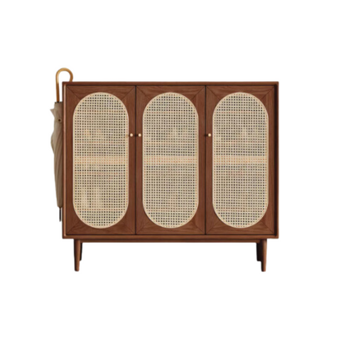 Mori Home - Smoky Dark Rattan 鞋櫃