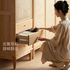 Mori Home - Rattan 實木組合衣櫃