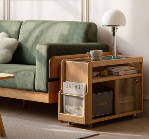 Mori Home - Bussen 玻璃移動茶几