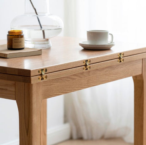 Mori Home - OAC 實木摺疊餐桌(改新圖)